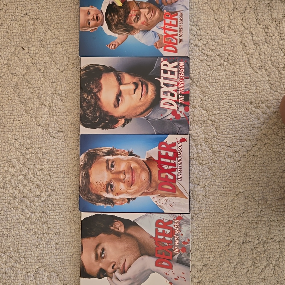 Dexter Dvd Series Season 1-4